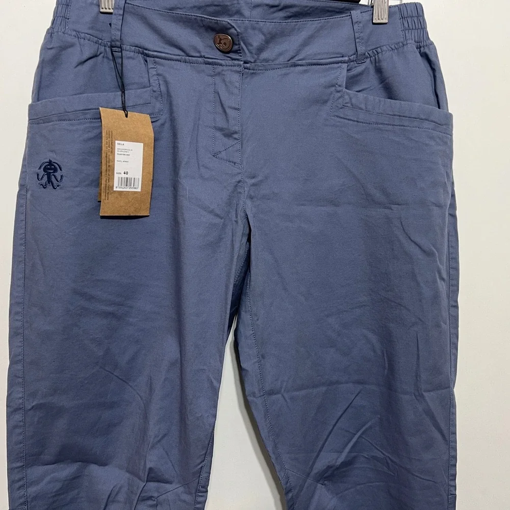 Rafiki Mens Sella Straight Leg Pants Size 40 Folkstone Gray‎ Outdoor Hiking